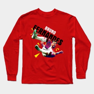 Bruno Fernandes WPAP Long Sleeve T-Shirt